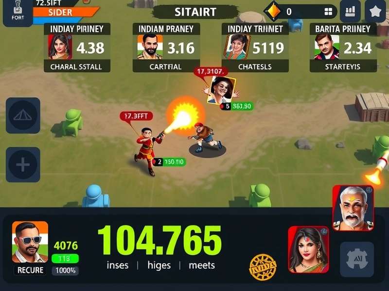 Indian Frontline user engagement statistics chart